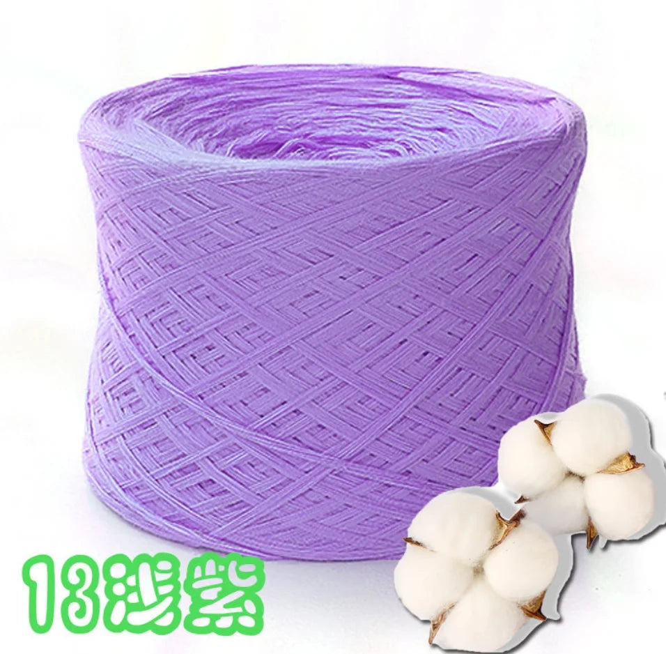 Six Ply 100% Cotton Yarn for Knit or Crochet in 250g cakes
