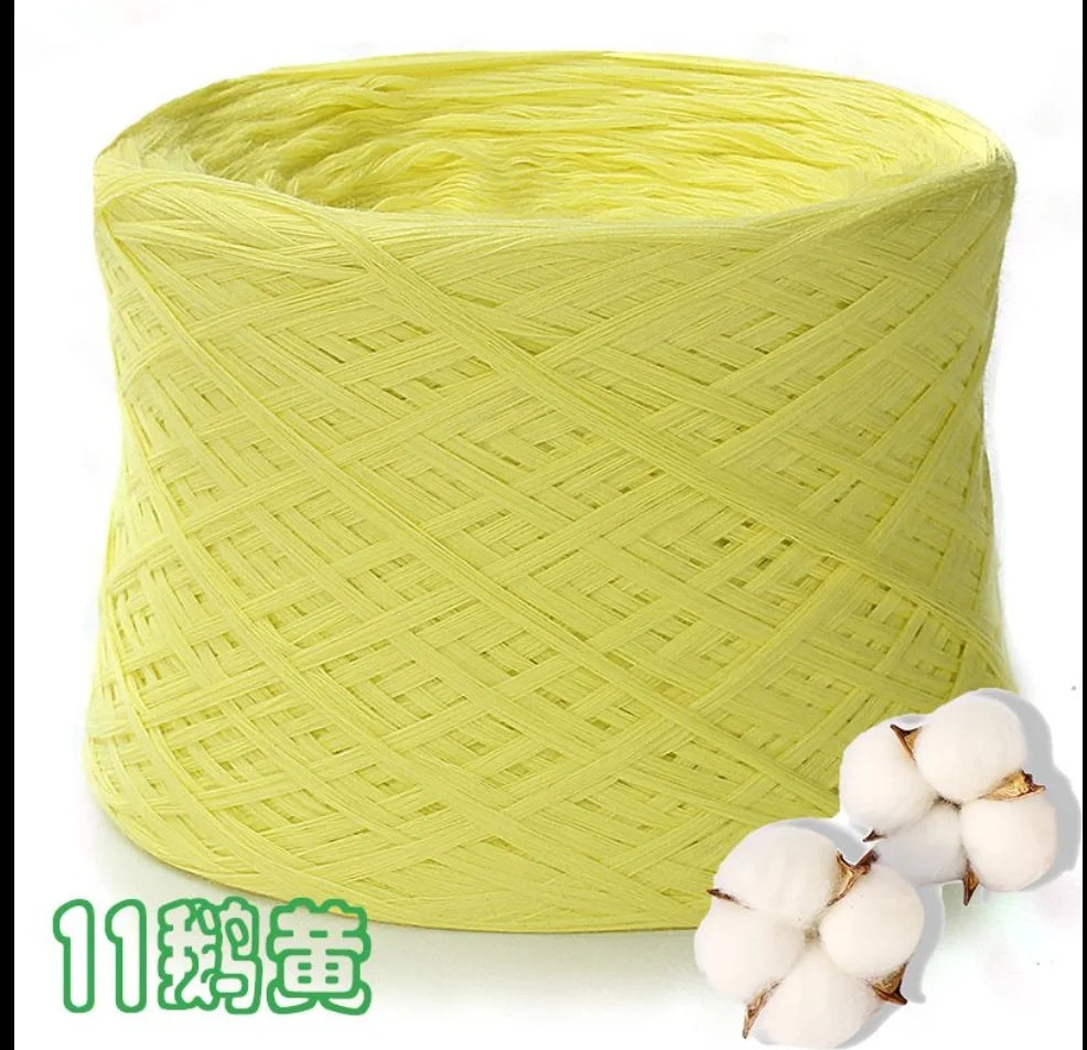 Six Ply 100% Cotton Yarn for Knit or Crochet in 250g cakes
