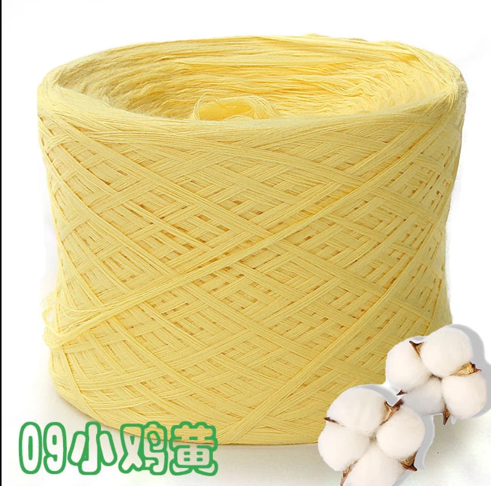 Six Ply 100% Cotton Yarn for Knit or Crochet in 250g cakes