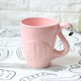 Ceramic Flamingo Tea set - Tea for Two on the Lanai