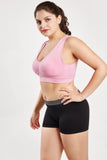 Comfortable Seamless Wireless Lounging Bra with Removable Pads and Wide Shoulder Straps