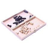 Folding Wooden International Chess Set