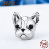 French Bulldog 925 Sterling Silver Charm