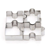 Puzzle Piece Stainless Steel Cookie Cutters