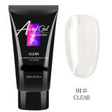 Jelly and Opaque Polyacrylic Gel Nail Builder for  UV/LED Cured Overlays and Extensions
