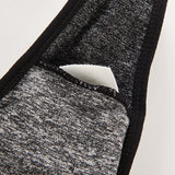 Wireless Padded Seamless Knit Exercise Bra with Removable Pads