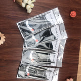 Set of 5 Stainless Steel Circular Knitting Needles Sized 10-15 US (6-10 mm) in Choice of Lengths 17-47 in (43-120cm)