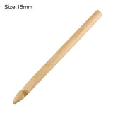 Set of 4 Bamboo Crochet Hooks Size US P-Z (15-30mm)
