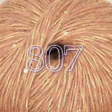 FIVE Balls of Sequin Flash Wool Blend Yarn