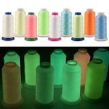 3000 Yard Spool Luminous Glow In The Dark Machine Embroidery Thread