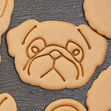 Dog Face Cookie Cutter and Stamp