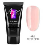 Jelly and Opaque Polyacrylic Gel Nail Builder for  UV/LED Cured Overlays and Extensions