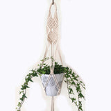 Handmade Natural Cotton Macrame Plant Hanger