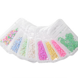 Glow in the Dark  Rhinestone Nail Art