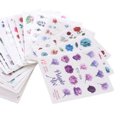 Water Transfer Nail Decal Collection of up to 40 Sheets in Your Choice of Several Themes
