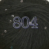 FIVE Balls of Sequin Flash Wool Blend Yarn