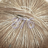 FIVE Balls of Sequin Flash Wool Blend Yarn