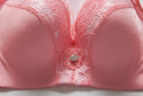 Push Up Plus Size Underwire Bra with Cotton Lined Cups