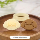 Dog Face Cookie Cutter and Stamp