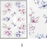 Single Sheet of 3D Raised Design Decals