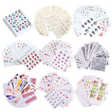 Water Transfer Nail Decal Collection of up to 40 Sheets in Your Choice of Several Themes
