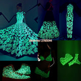Glow in the Dark Luminous Polyester Embroidery Thread:  800 Meters 150D/2