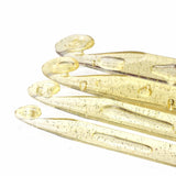 Thirteen Piece Crochet Hook Set of Acrylic Thermoplastic Polymer in Sizes 3 mm- 20mm