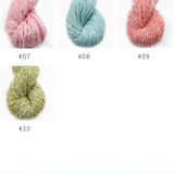 Lace Weight Linen Cashmere Yarn: Bag of 5 @ 50 Gram Hanks