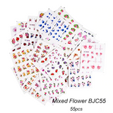 C19 Nail Art Decals in Your Choice of Designs