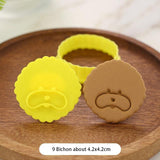 Dog Face Cookie Cutter and Stamp