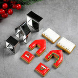 3 Piece Mini Gingerbread Cookie Cutter Set