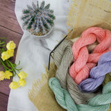Exquisite 100% Linen Yarn with Over 300 Yards per Hank