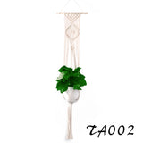 Hand Made Cotton Macrame Indoor Plant Hanger
