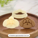 Dog Face Cookie Cutter and Stamp