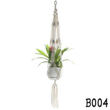 Handmade Indoor Outdoor Cotton  Macrame Plant Hangers