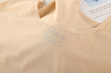 Seamless Rayon Lycra Stretch Vented Mesh Bra with Removable Pads