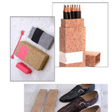 Printed Natural Cork Fabric 35" x 54"  (90 x 135cm) Piece 0.5mm thick