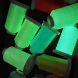 Glow in the Dark Luminous Polyester Embroidery Thread:  800 Meters 150D/2