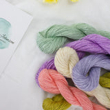 Exquisite 100% Linen Yarn with Over 300 Yards per Hank