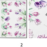 Single Sheet of 3D Raised Design Decals