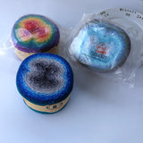 Ever Changing Cotton Blend Cake Yarn: 1000m/1094yd Sport Yarn