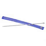 Set of 11 Pair of Single pointed Straight Polished Aluminum Knitting Needles US 3-15
