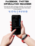 Smart Watch Monitors BLOOD OXYGEN, SLEEP, Heart Rate, Blood Pressure in Addition to Standard Fitness and Social Functions
