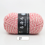 Mohair Wool Marled Tweed Yarn 100 g