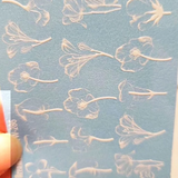Single Sheet of 3D Raised Design Decals