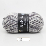 Mohair Wool Marled Tweed Yarn 100 g