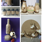 Natural Handmade Jute Rope in Varied Weights