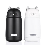 Carry Your Hot Drinks in Style with a Cute Cat Stainless Steel Insulated Cup