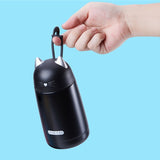 Carry Your Hot Drinks in Style with a Cute Cat Stainless Steel Insulated Cup