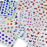 Mega Value 50 Sheet Nail Decal Set